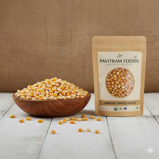 Organic Maize Whole / Makka