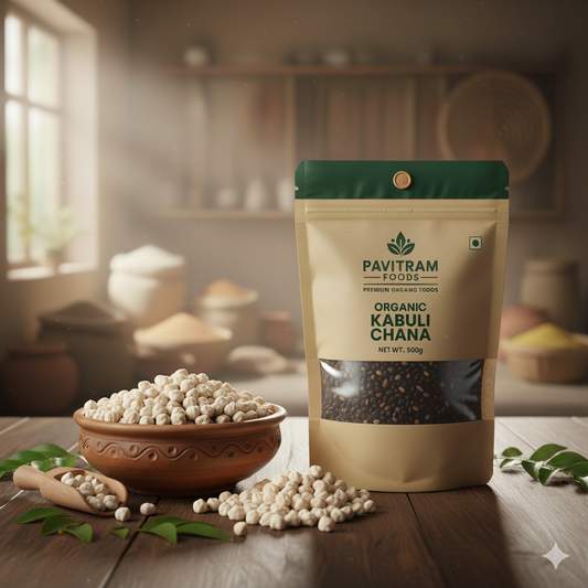 Organic Kabuli Chana / Chickpea / Garbenzo
