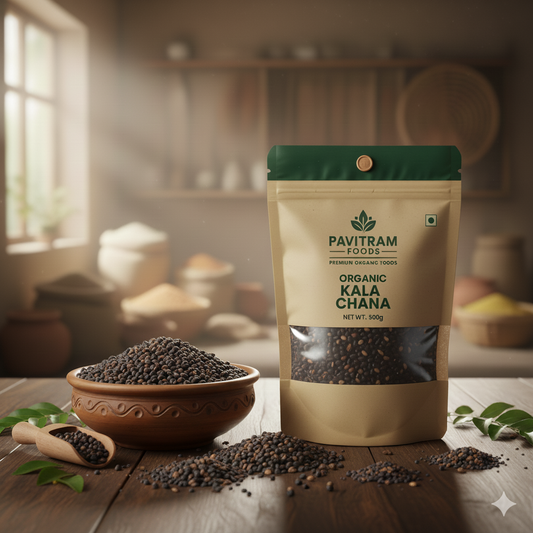 Organic Chana Whole / Kala Chana / Bengal Gram