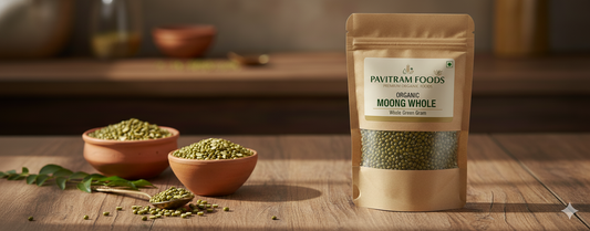 Organic Moong Whole / Moong Sabut / Green Gram Whole